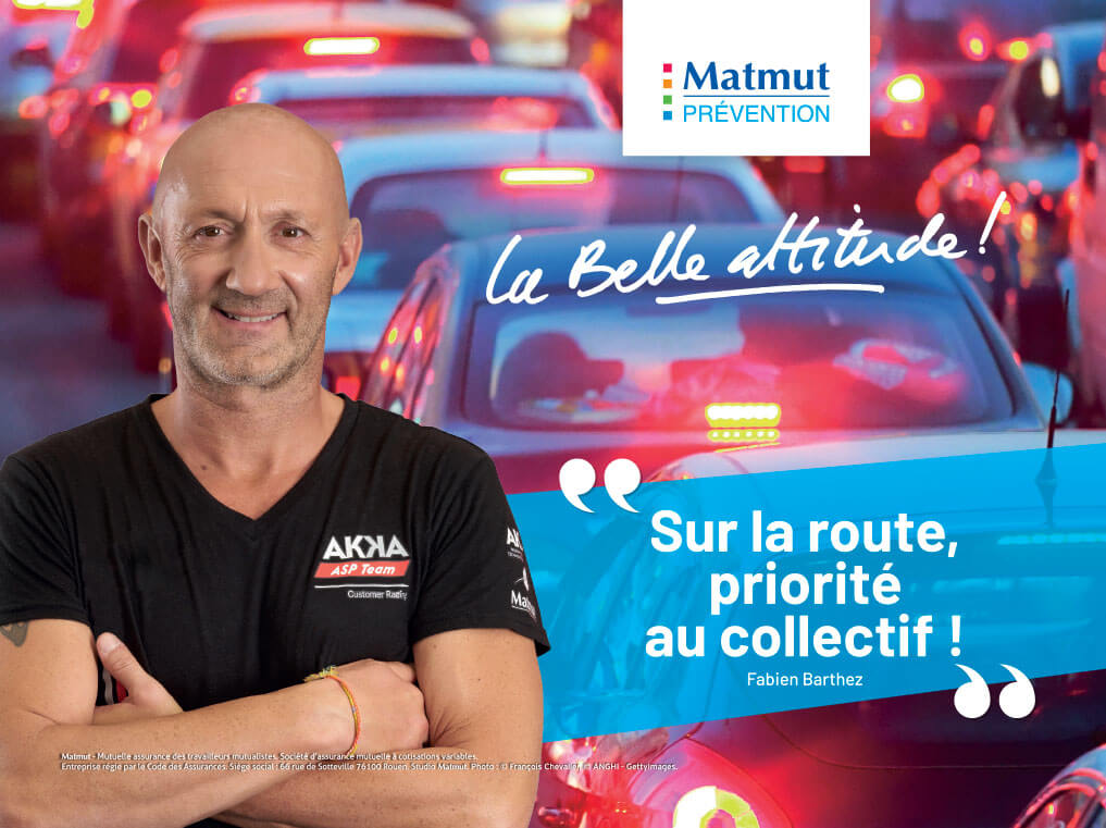 Campagne prévetion Fabien Barthez La Belle Attitude Décembre 2021