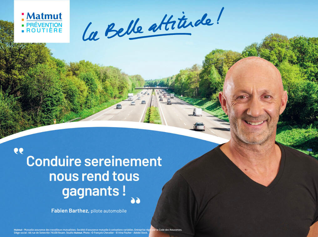 Campagne prévetion Fabien Barthez La Belle Attitude Toussaint