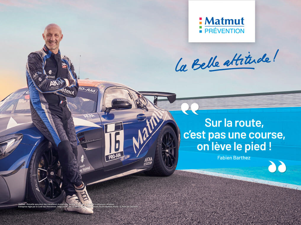 Campagne prévetion Fabien Barthez La Belle Attitude Octobre 2021